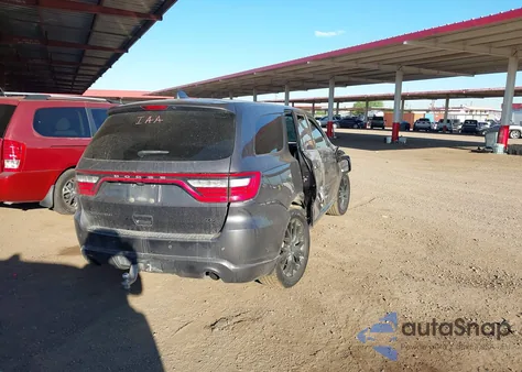 2016 Dodge Durango R/T из США, поврежденный, VIN 1C4SDJCT3GC347355